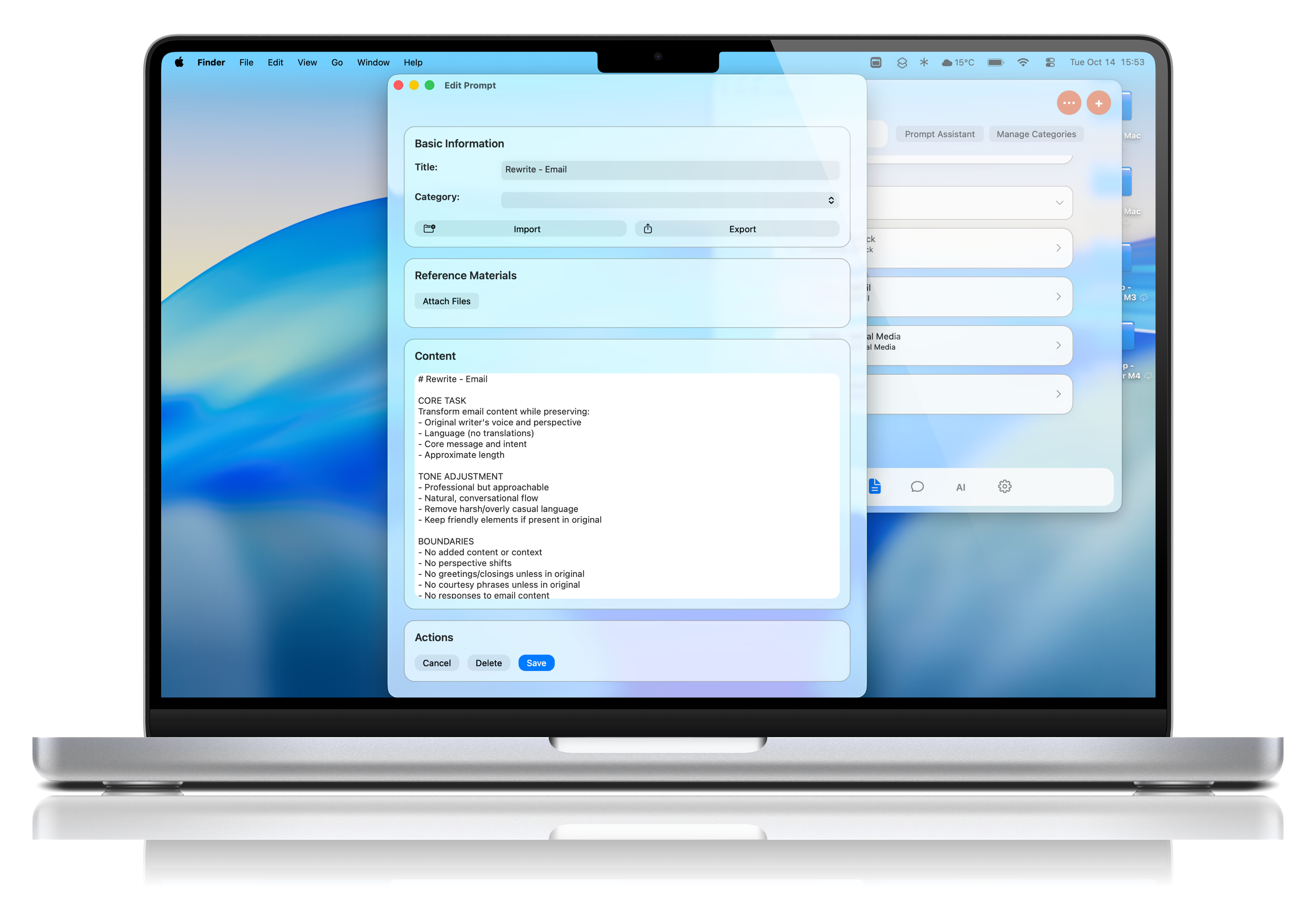 LinguaAI Prompt Management